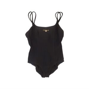 Liz Sport Women's Classic‎ Black One Piece Swimsuit Size 14